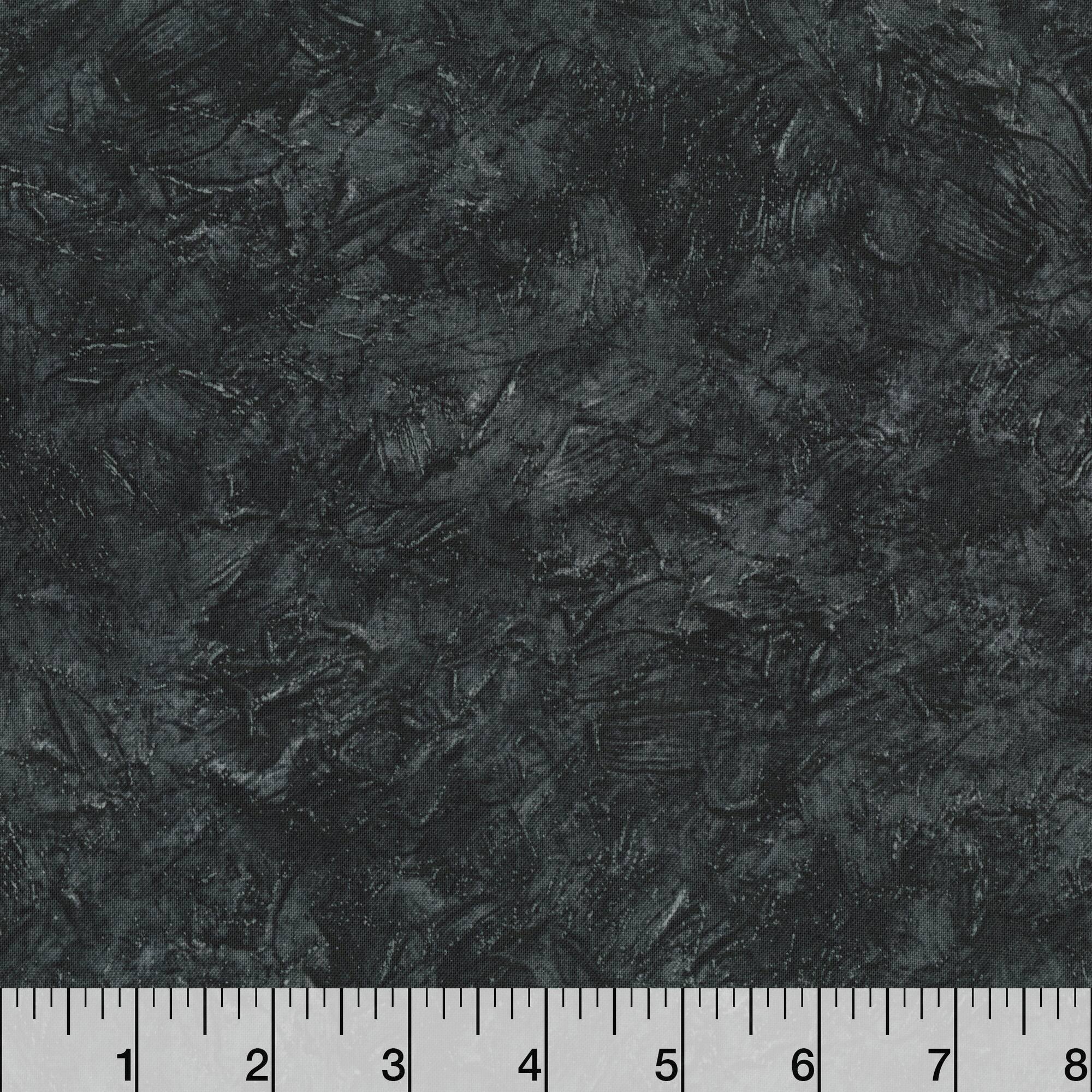 Robert Kaufman Dark Gray Texture Cotton Fabric